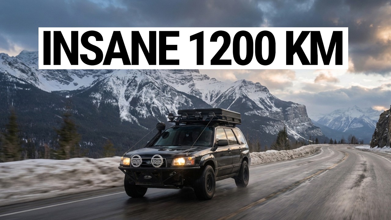I Drove the INSANE Southern Route from Calgary to Vancouver in 1 Day