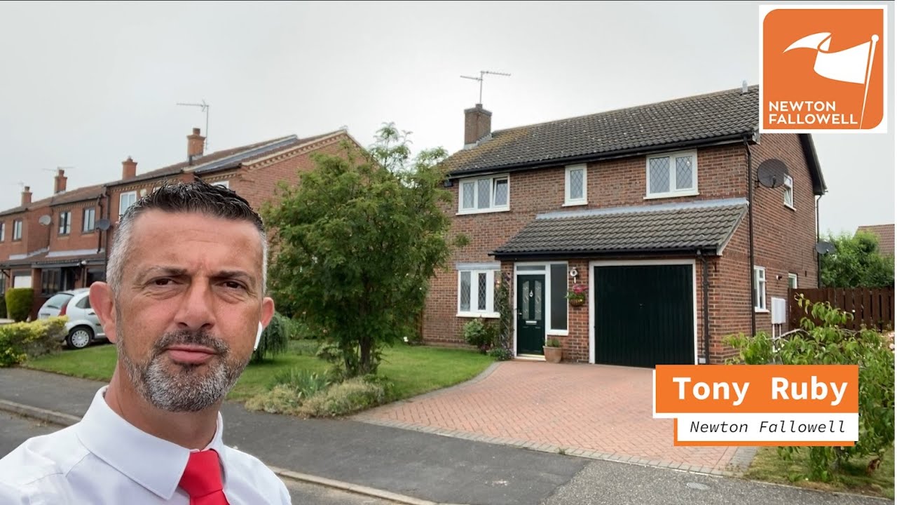 A property video tour with commentary of 40 Manchester Way in Grantham