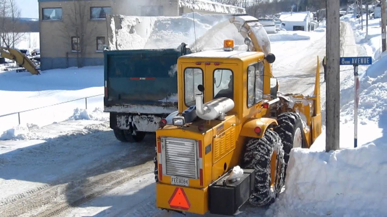 deneigement souffleur vohl ,transport breton lamontagne,snowplowing