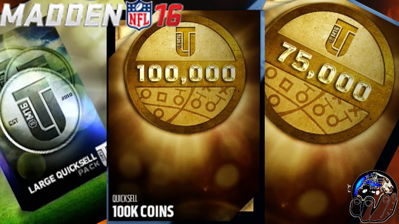 Large Quicksell Coin Glitch! MUT COINS! | Madden 16 Ultimate Team | MUT 16 Tips