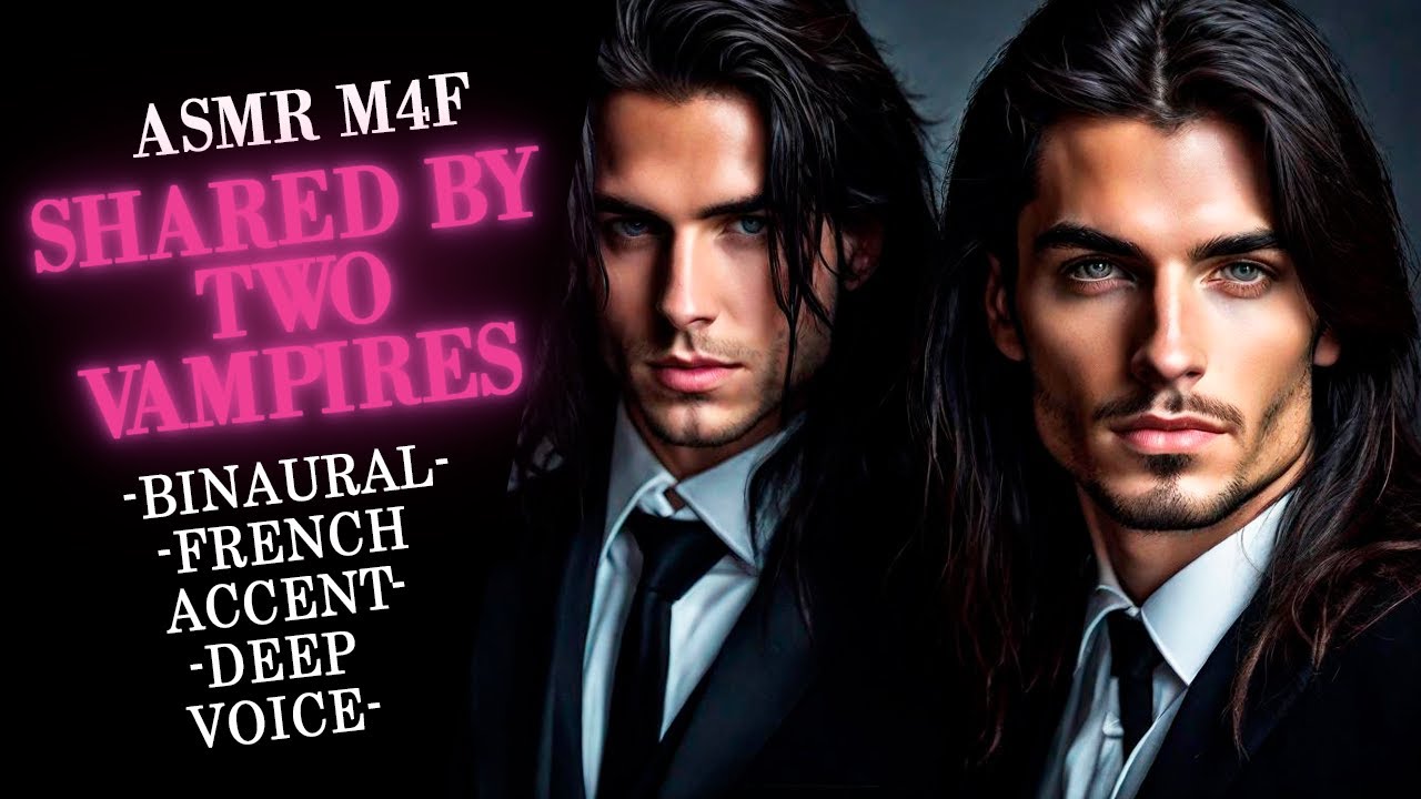 ASMR M4F Shared by Two Vampires RP