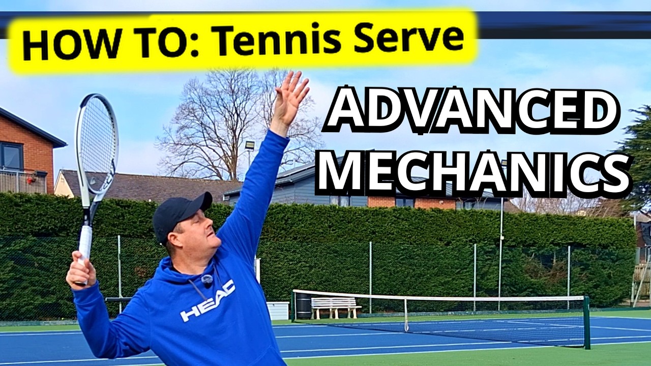 Tennis - Advanced Serve Mechanics Coaching Tutorial