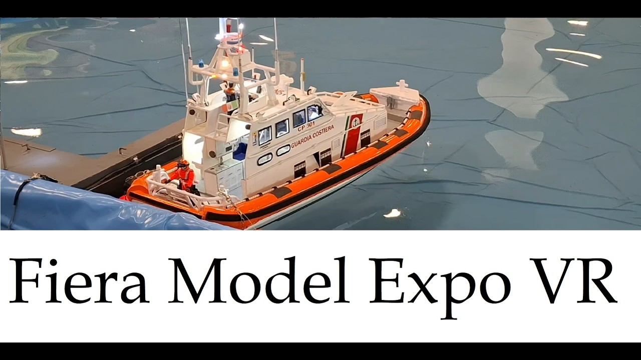 2025.03.08 sabato Model Expo Verona: clip RC: barche