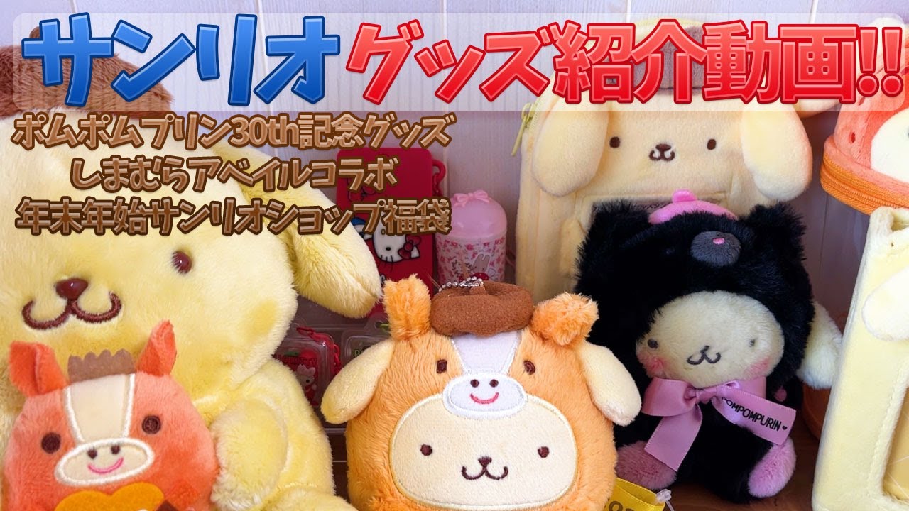 【サンリオ】グッズ紹介動画！