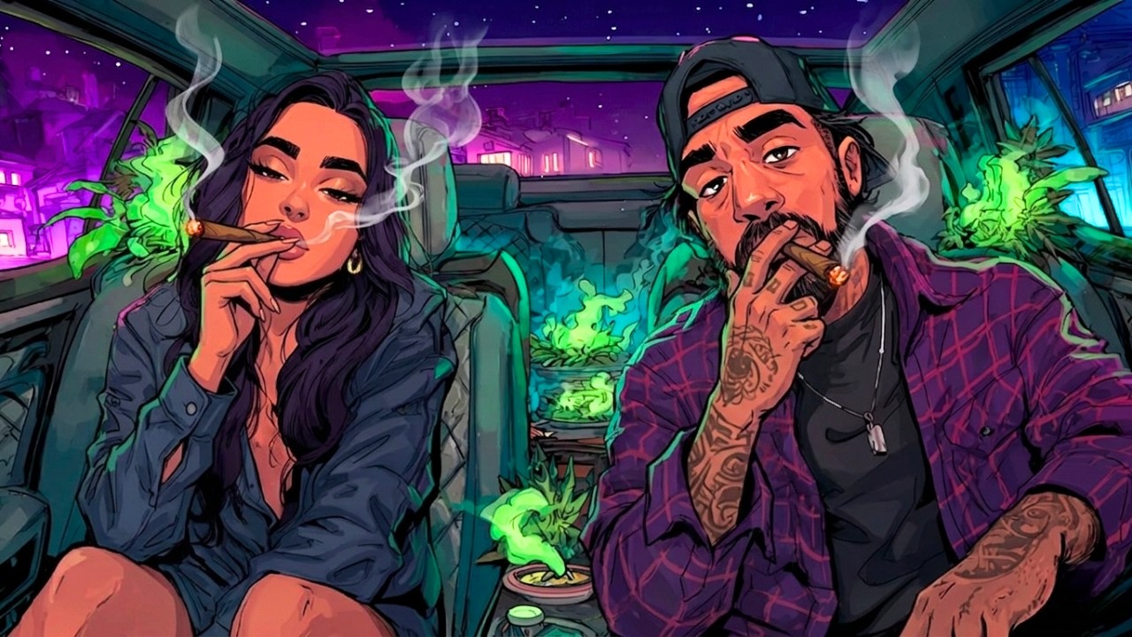 𝓙𝓾𝓼𝓽 𝓤𝓼 𝓲𝓷 𝓗𝓮𝓻𝓮 🔒💜 Playlist &mdash; 420 Vibe Music | Chill Rap &bull; Bluesy Hip-Hop &bull; Stoner Mood