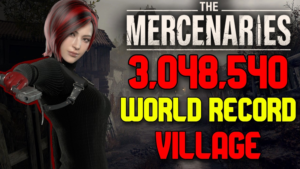 Resident Evil 4 Remake Mercenaries | 3,048,540 Ada (Village) World Record S++