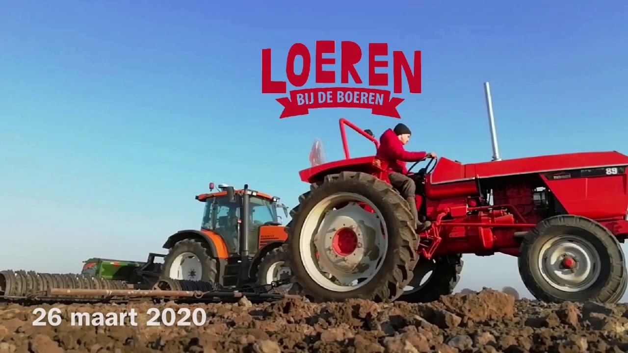 Vlas (lijnzaad) zaaien | Renault Ares 610 RZ | Amazone 3000 Special | Renault 89 | chambridgerollen