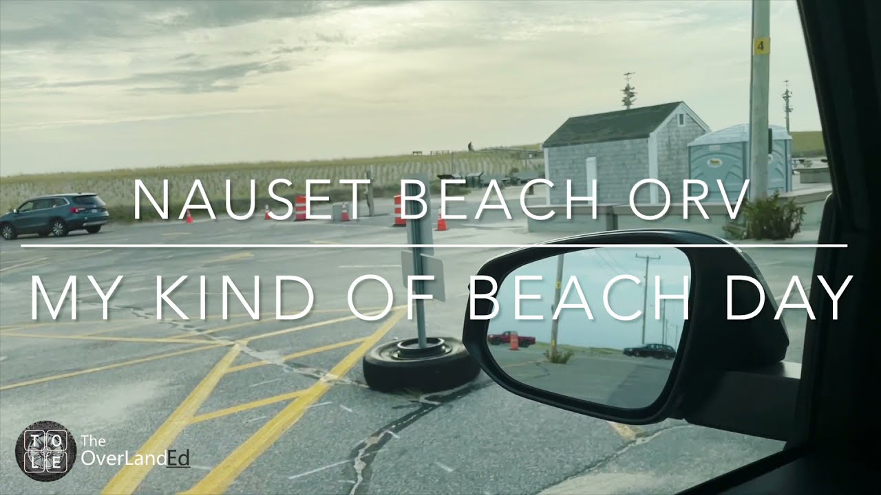 My favorite type of beach day @ Nauset Beach ORV (OffRoad Vehicle Access) on Cape Cod, MA - Oct 2021