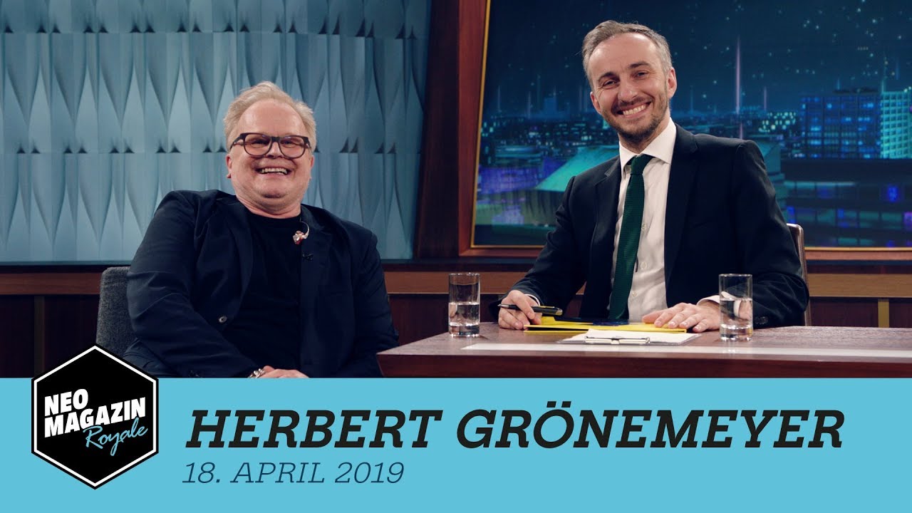 Herbert Grönemeyer zu Gast im Neo Magazin Royale mit Jan Böhmermann - ZDFneo