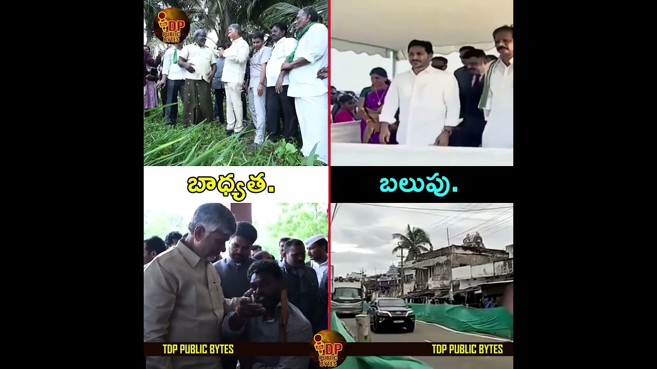 Public Opinion: CBN vs Jagan &ndash; The Real Difference! #tdppublicbytes #chandrababunaidu #naralokesh