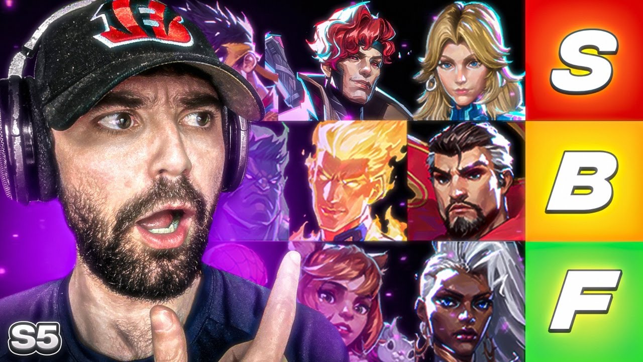 GAMBIT META CHANGER! MARVEL RIVALS SEASON 5 TIER LIST!