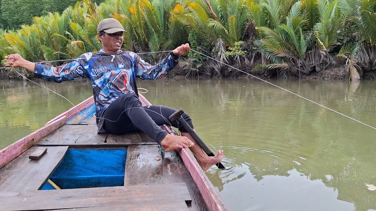 SAMPAI MERINGIS MENAHAN TARIKAN IKAN DI SPOT INI