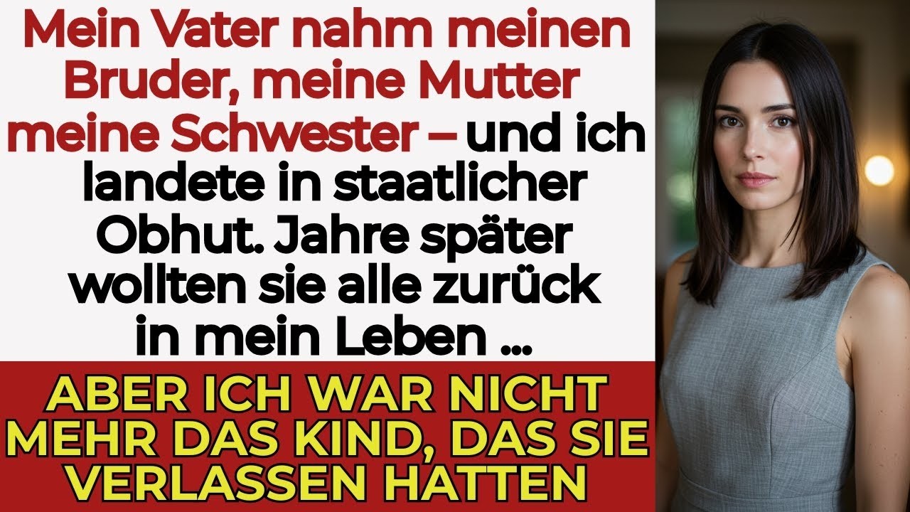 Mein Vater nahm meinen Bruder, meine Mutter meine Schwester – und ich kam ins Heim  Jahre später…