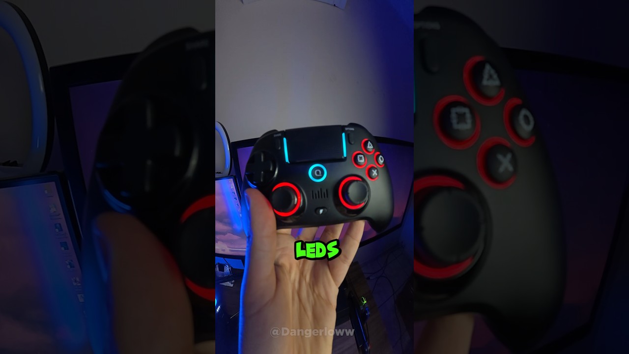 🔥O playstation 4 tem um controle horr&iacute;vel perto desse 😱