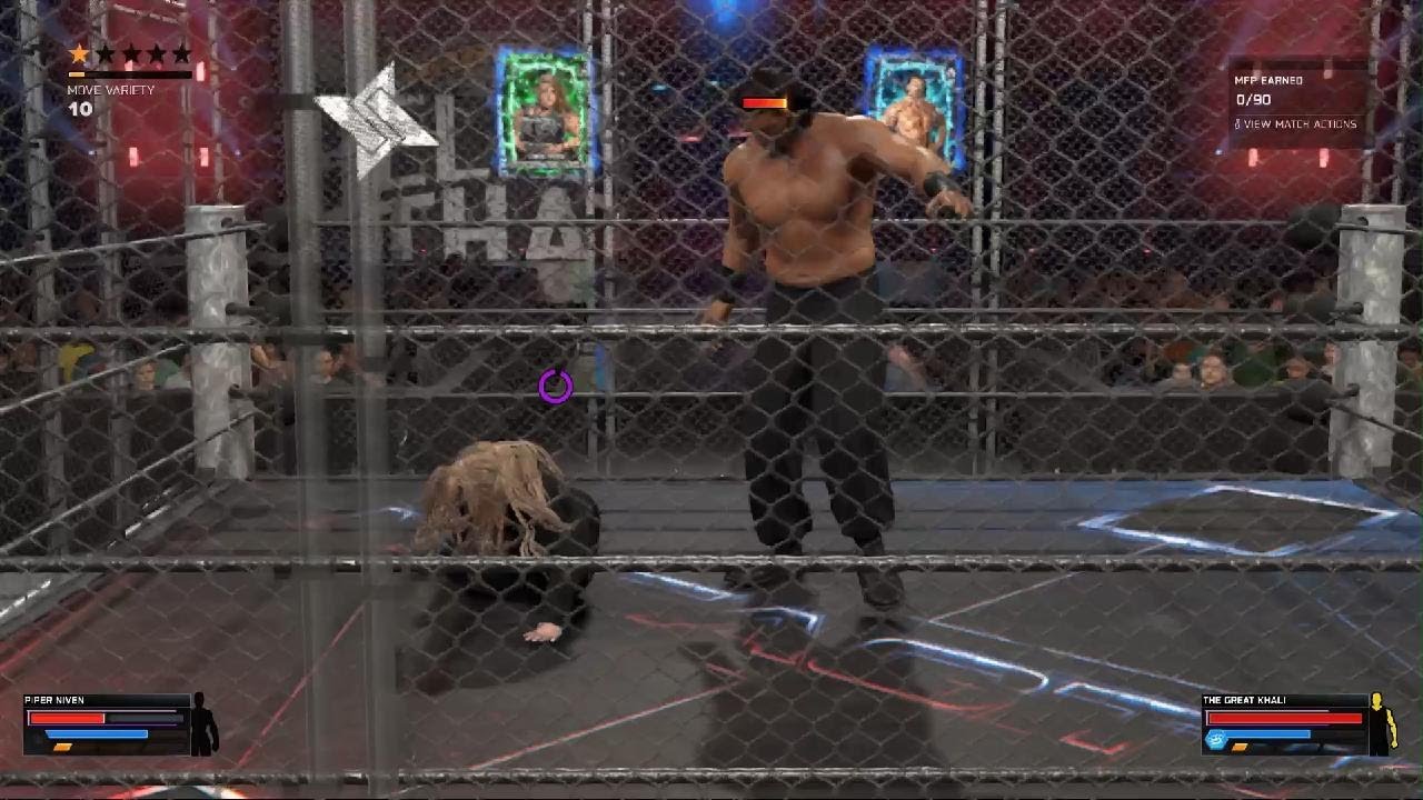 WWE 2K26  LIVE EVENTS - KHALI IN A CAGE