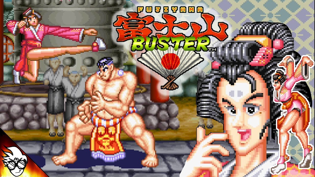 Fujiyama Buster/Shogun Warriors (Arcade 1992) - Geisya [Playthrough/LongPlay]