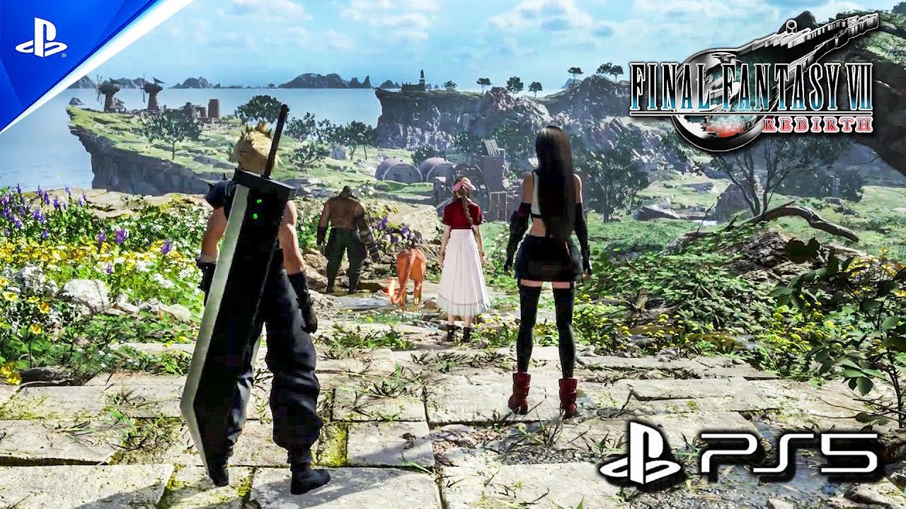Final Fantasy 7 Rebirth NEW Gameplay Demo PS5 - TGS 2023 | English No Commentary