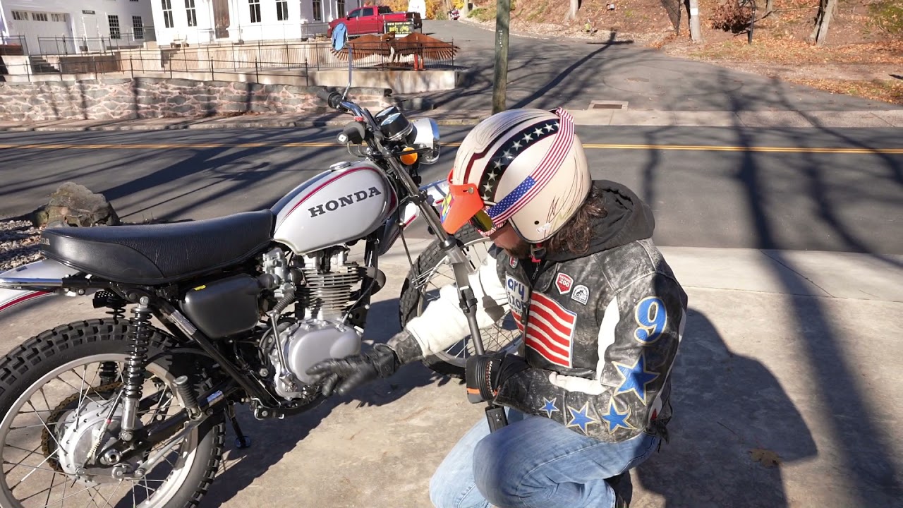 В ОРИГИНАЛЕ Honda XL250 Motosport 1972 года выпуска. О.Г. ЭНДУРО