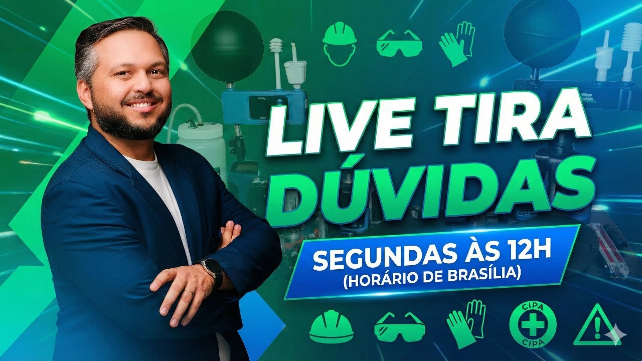 Live Tira Dúvidas sobre LTCAT, LIP, eSocial e Higiene Ocupacional - 09/03/2026