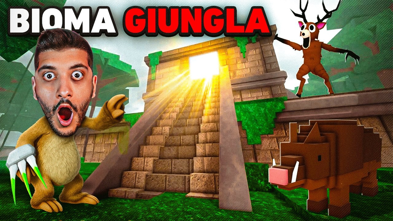 IL NUOVO BIOMA della GIUNGLA è ASSURDO!! ROBLOX ITA