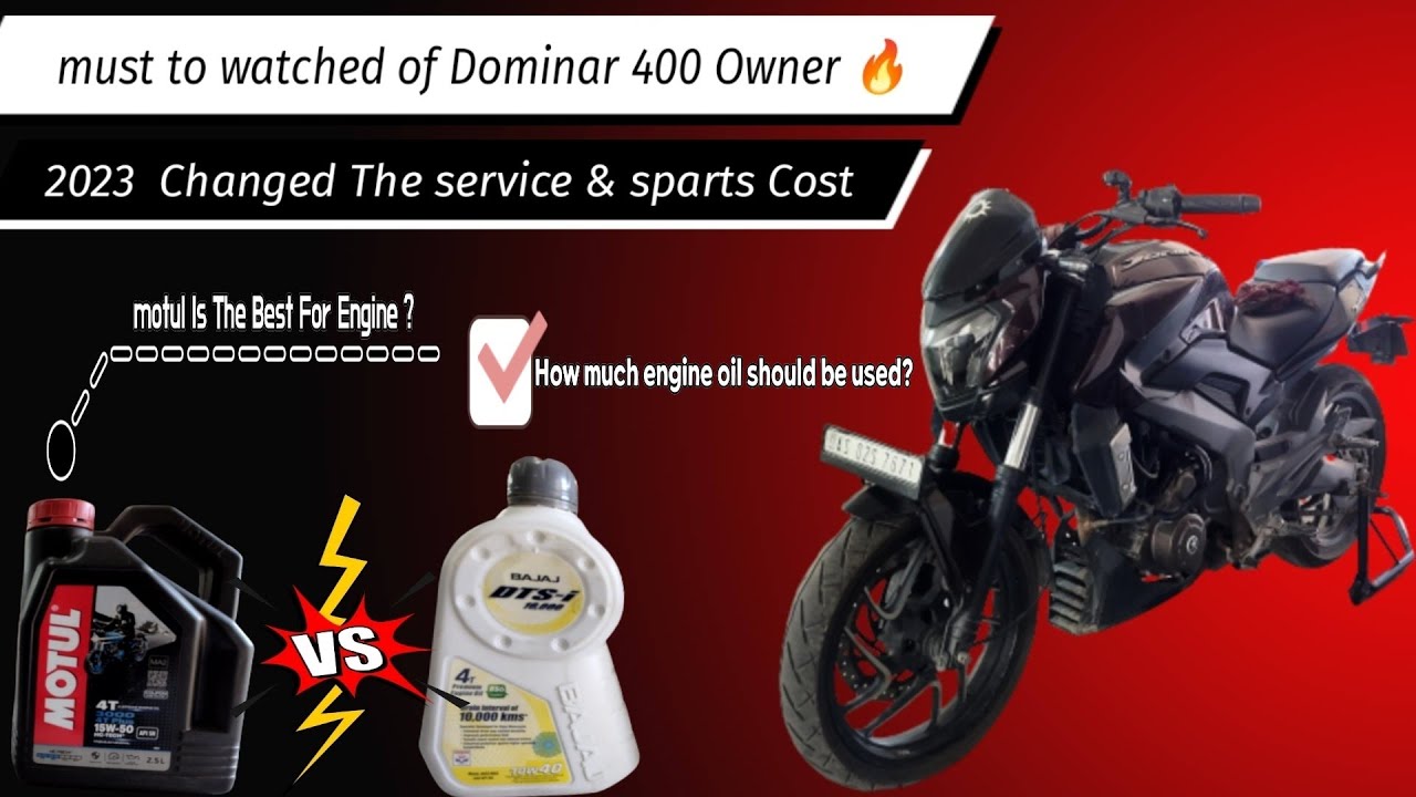 bajaj Dominar 400 service detalis | service cost ?😰