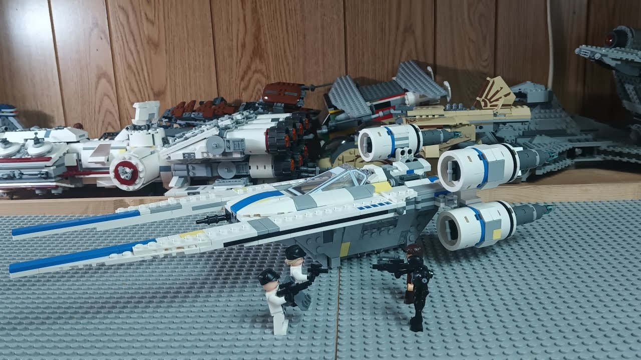 LEGO Star wars review of set 75399 Rebel U-wing Starfighter from 2025