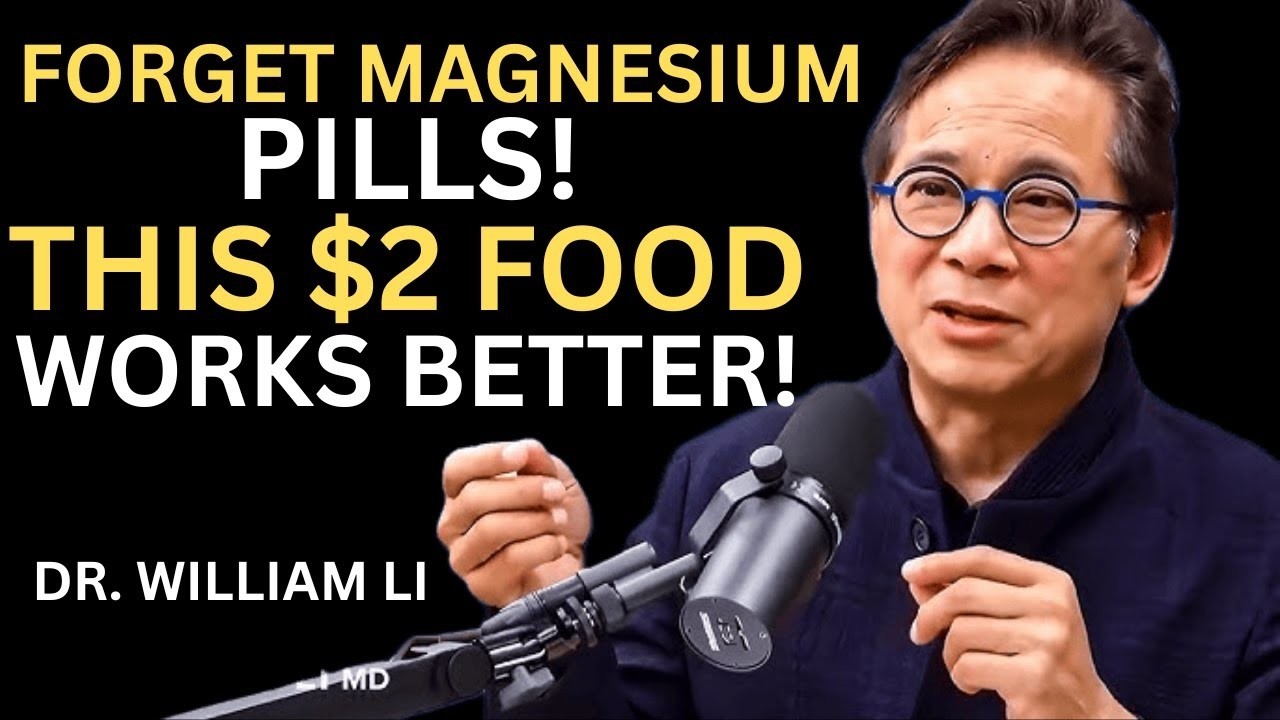 Stop Buying Expensive Magnesium Pills! This $2 Food Works 16x Better | William Li