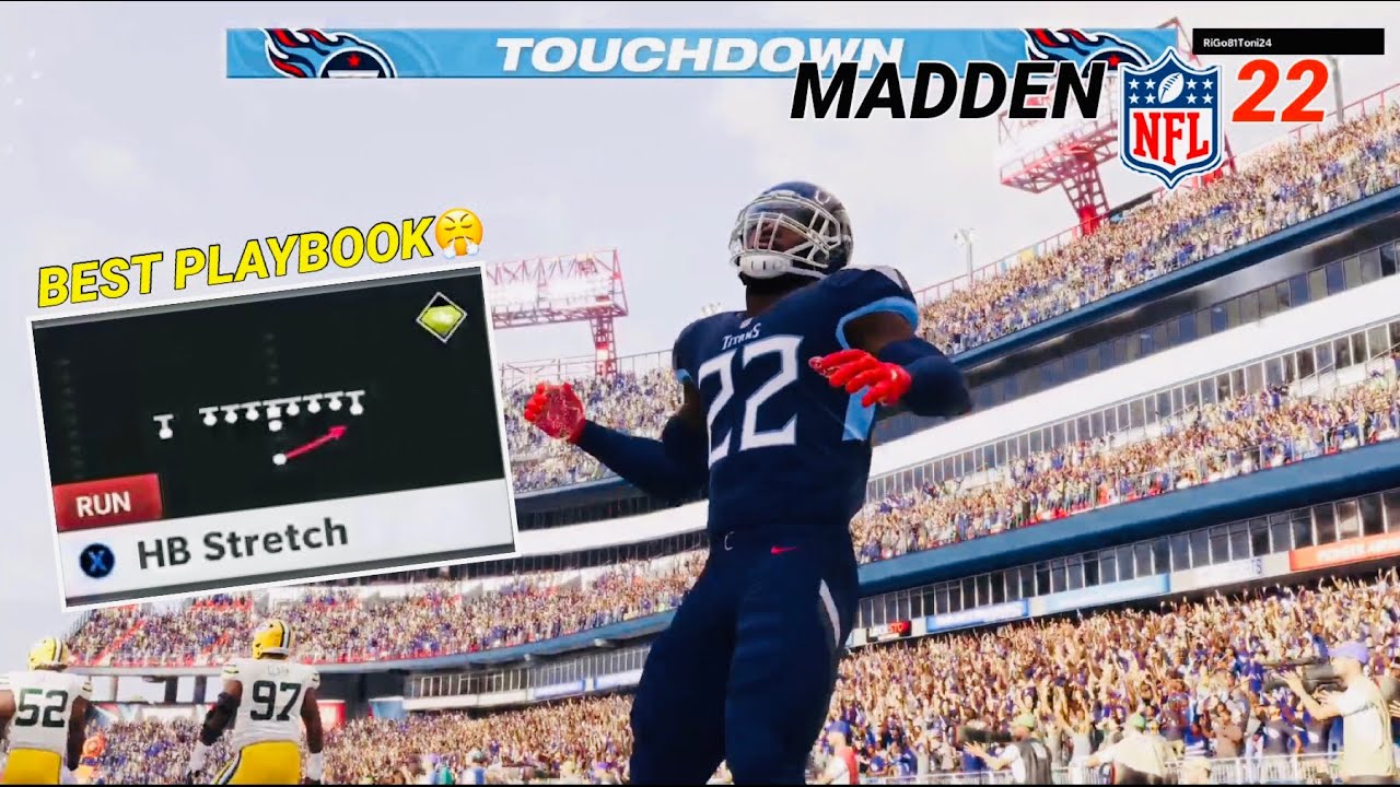 MADDEN 22 | TITANS OFFENSIVE PLAYBOOK IS INSANE!! THE BEST RUN SCHEME 😤 | MADDEN 22 TIPS | TMQ #75