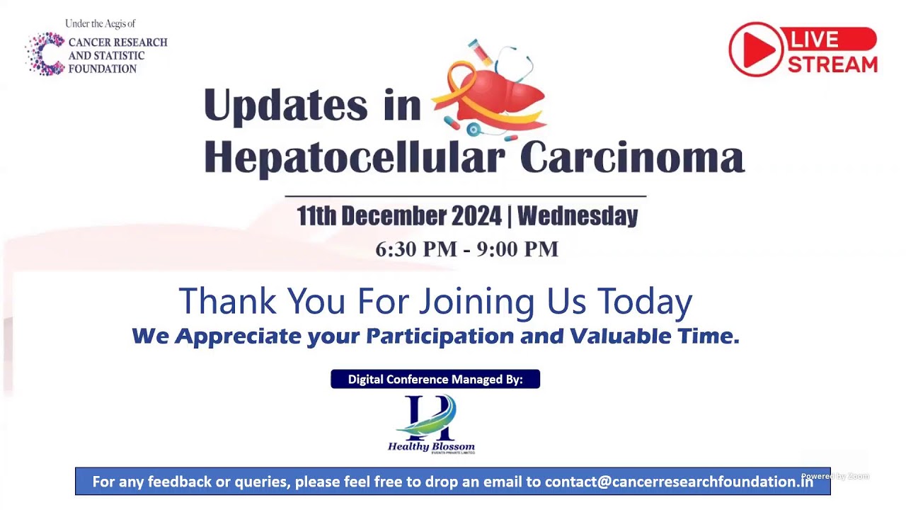 Updates in Hepatocellular Carcinoma - 11 Dec