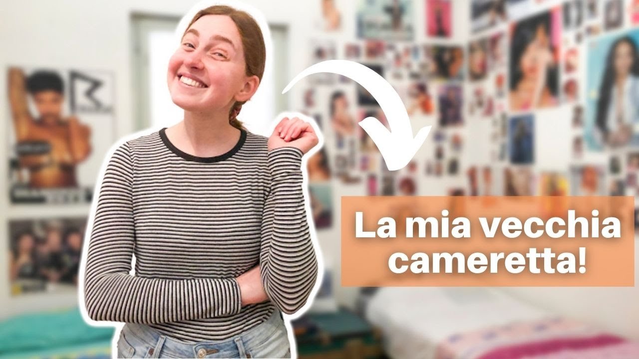 ROOM TOUR + DECLUTTERING della mia vecchia cameretta 🏠