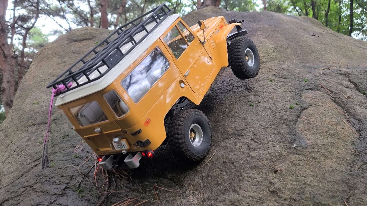 RC VLOG 1/10 FMS TOYOTA FJ40 TRAIL MT.SAMSUNG