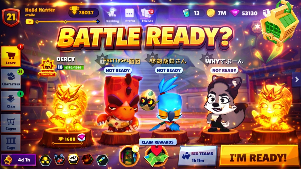 Finally Ready For Battle! Zooba Squad Crazy Match 😱