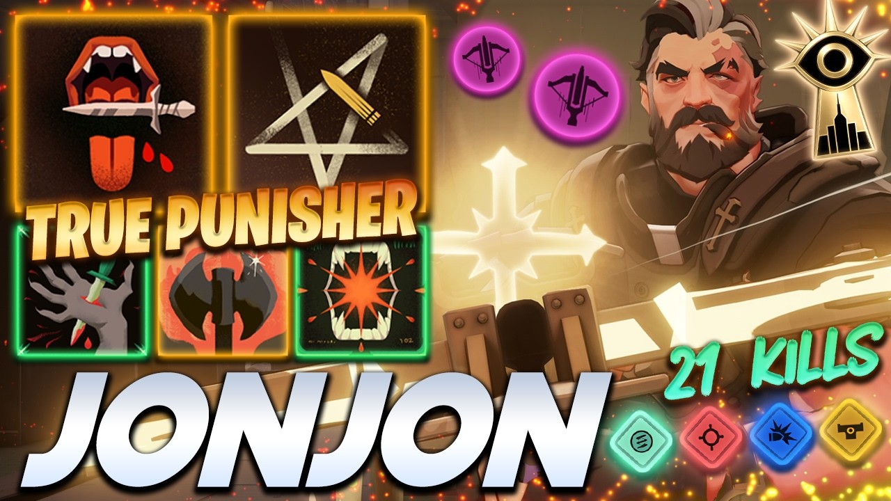 JonJon Venator 21 KILLS - TRUE PUNISHER - Deadlock Pro Gameplay & Guides [Watch & Learn]