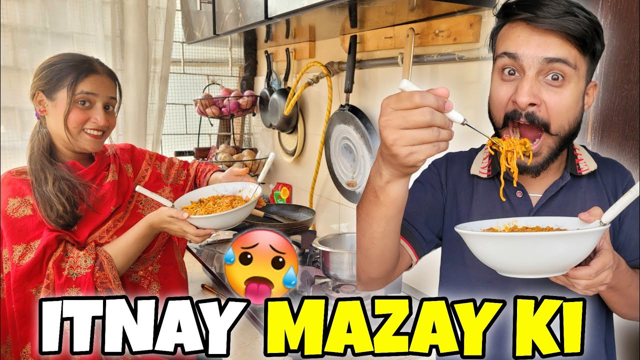Ya kiya bana diya 🤔 | Red Masala Maggi | Itnay mazay ki ohoo🤤 | Chili Noodles