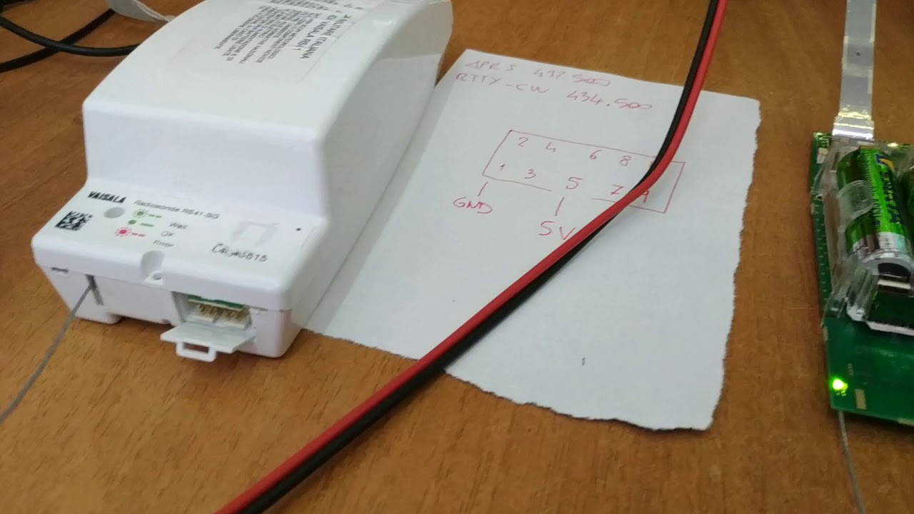IK8XLD - Firmware x Radiosonde RS41 compilato on-line