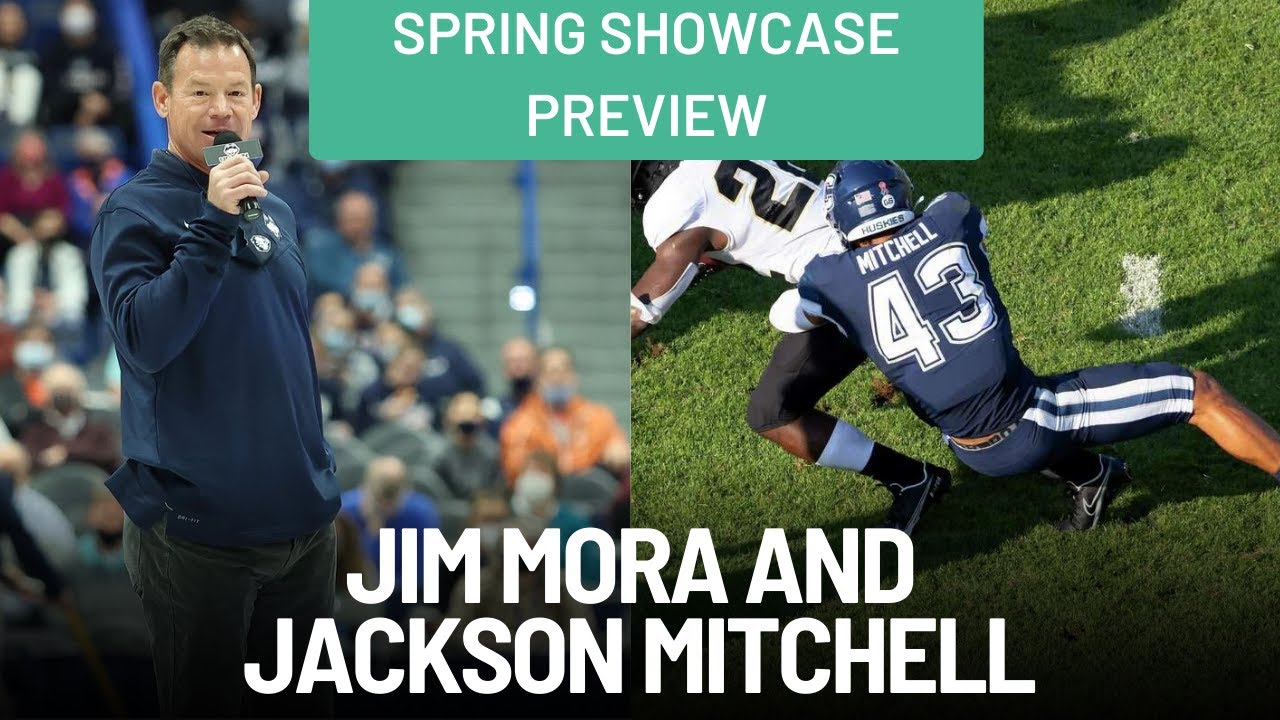 Jim Mora and Jackson Mitchell: Wrapping Up UConn Football Spring Ball