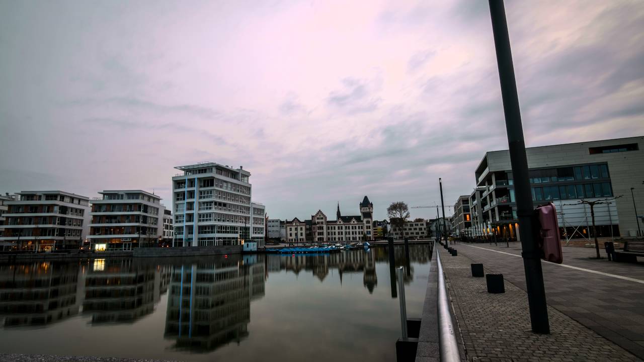 Phoenix-See in 4K, Dortmund (Germany)