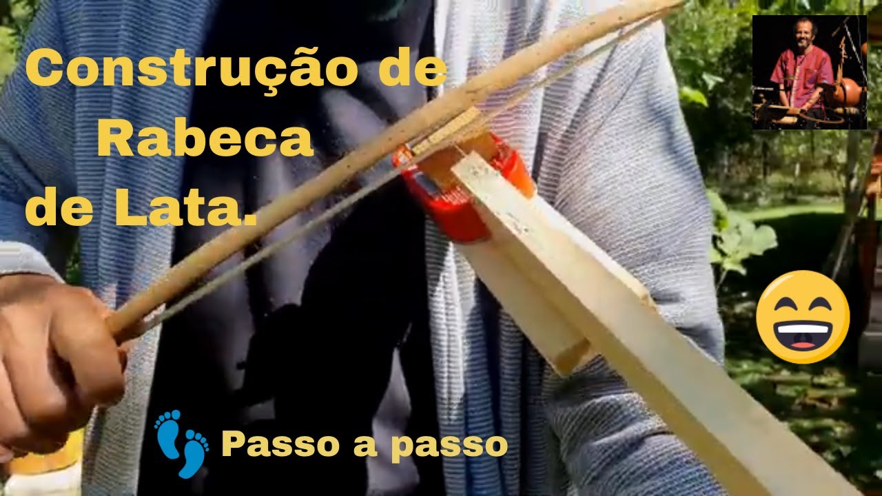 Construção de Rabequinha de lata