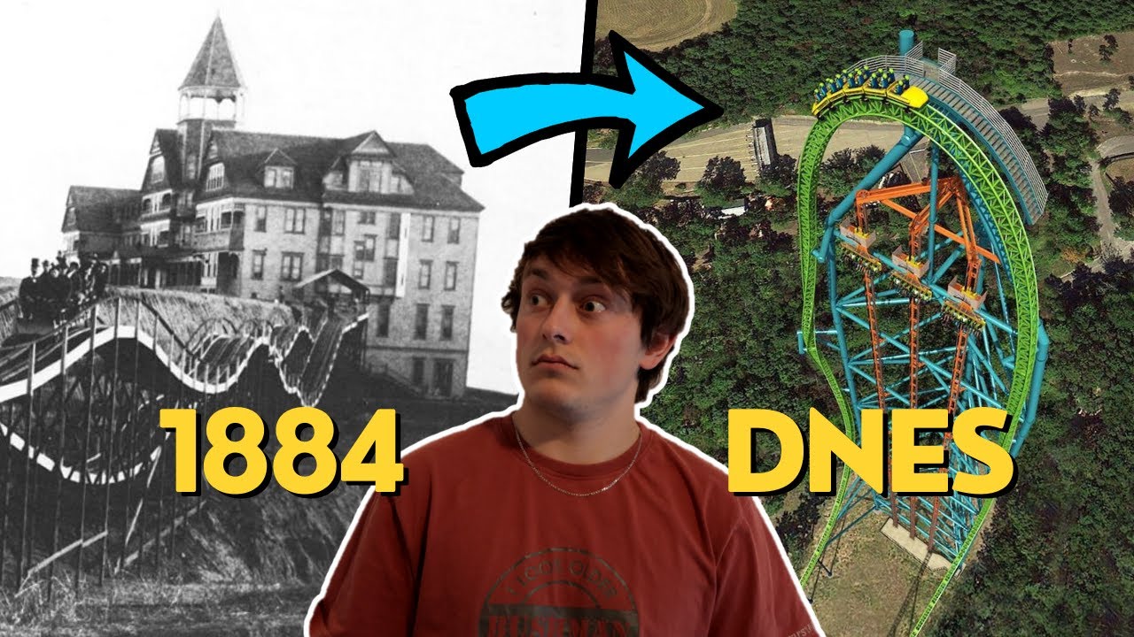 První HORSKÁ DRÁHA a NEJŠÍLENĚJŠÍ horské dráhy světa