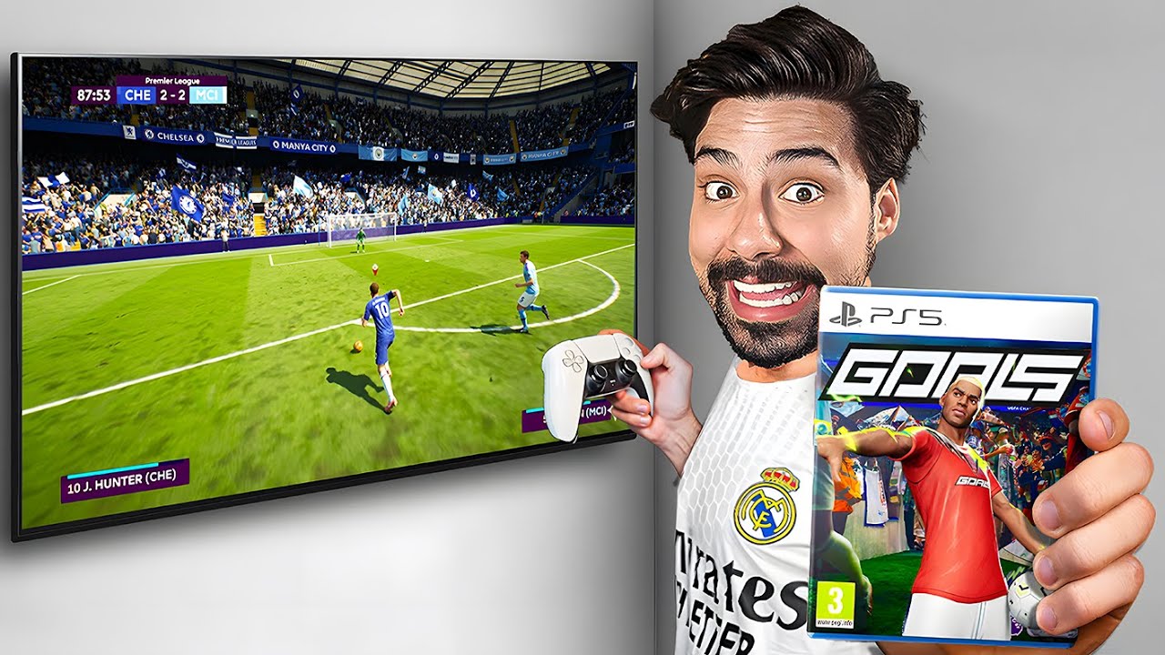 MINHA PRIMEIRA VEZ JOGANDO GOALS (MELHOR QUE FC 26?)