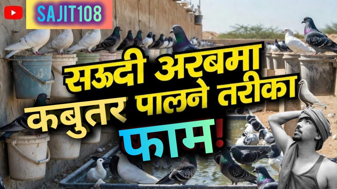 A  pigeon farm in Saudi Arabia ||  Pigeon Farm 2026 || All Birds Vlog🕊️😍