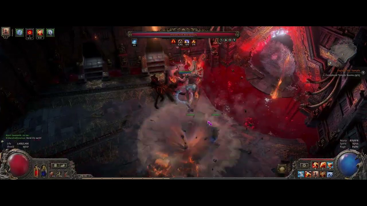 Path of Exile 2 - Fate Of The Vaal - Atziri, the Red Queen.