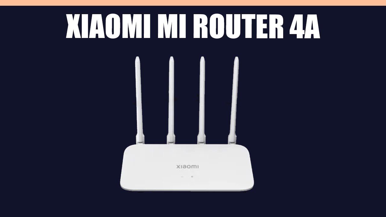 Wi-Fi роутер Xiaomi Mi Router 4A