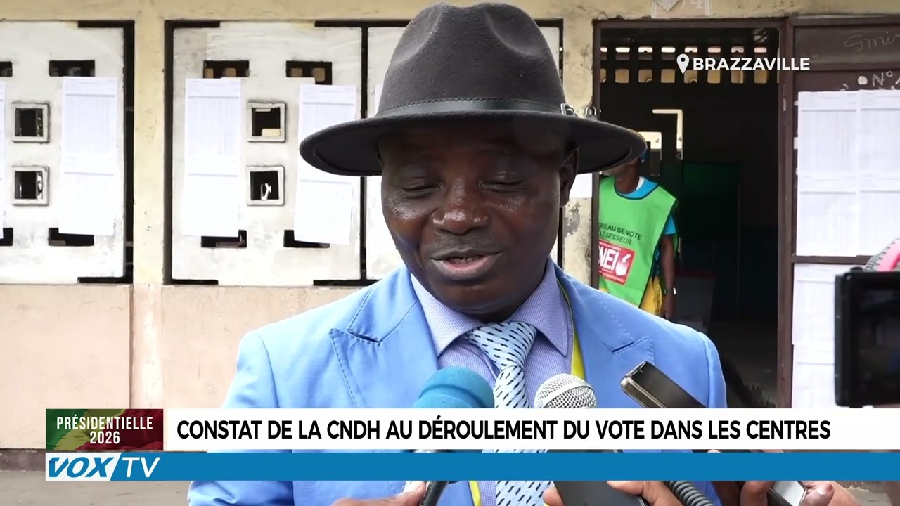 Constat de la CNDH au déroulement du vote dans les centres