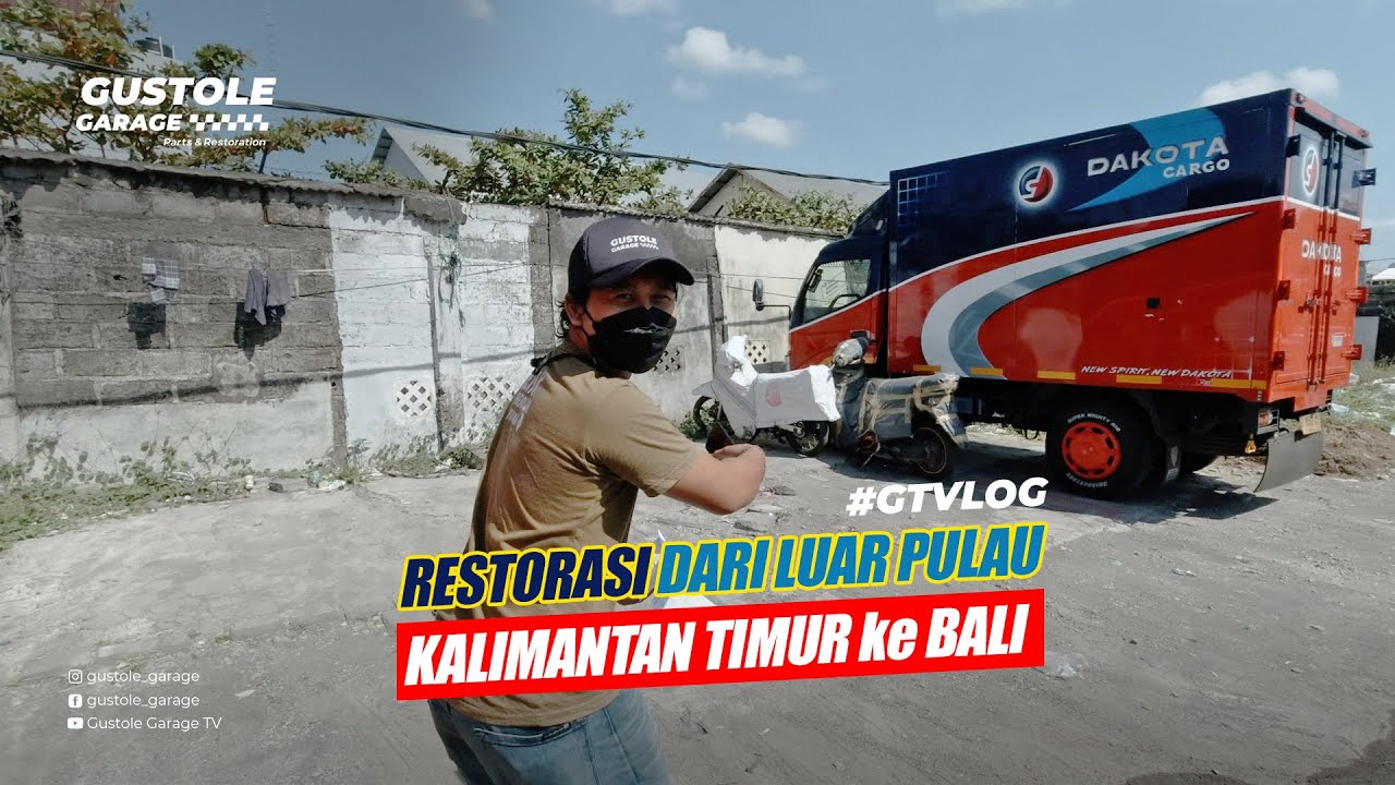 #GTVLOG 014 RESTORASI SATRIA LUMBA DARI BALIKPAPAN - KALIMANTAN TIMUR [PERDANA CUSTOMER LUAR PULAU]