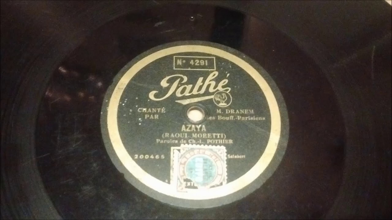 Dranem - Azaya - 1929