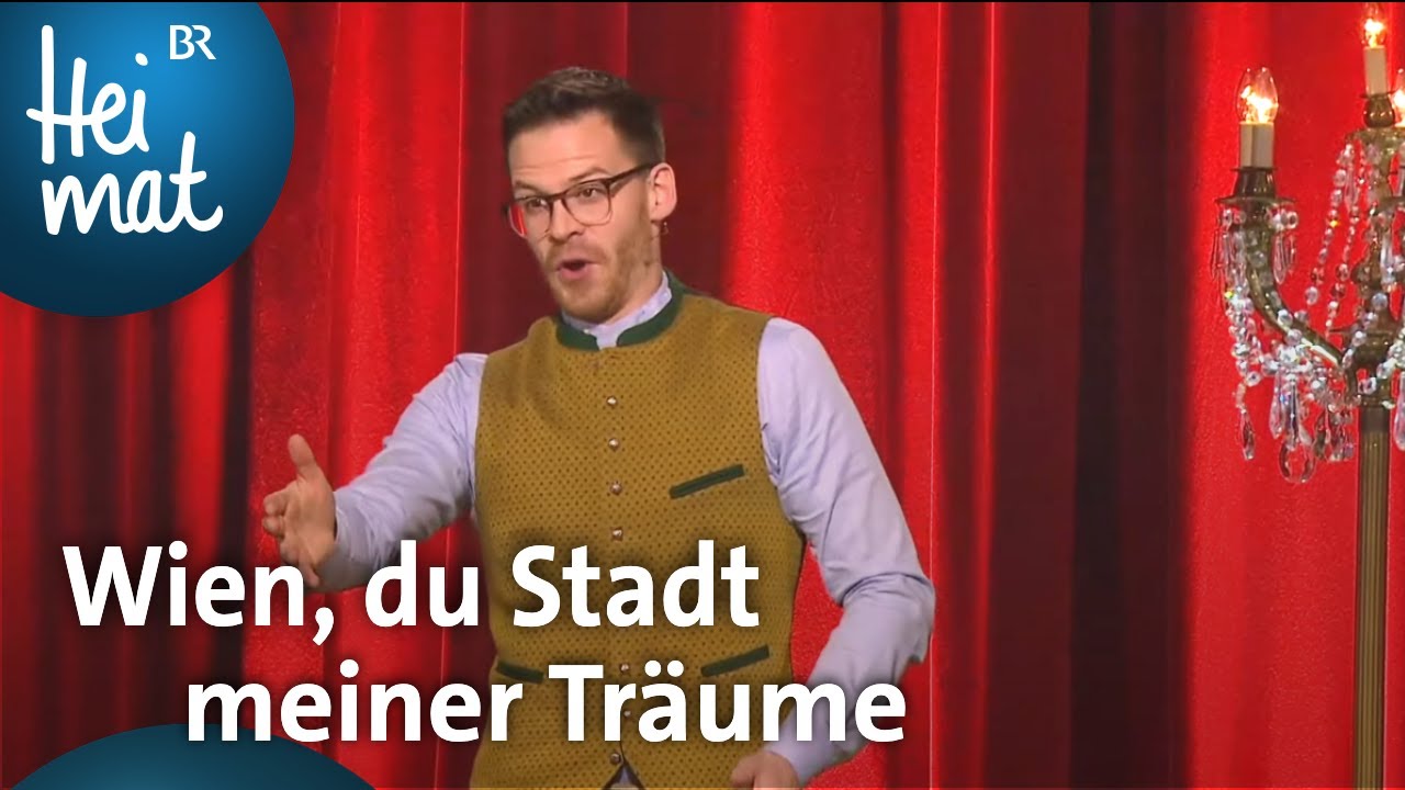 Martin Frank: Wien, du Stadt meiner Träume | Brettl-Spitzen | BR Heimat - die beste Volksmusik