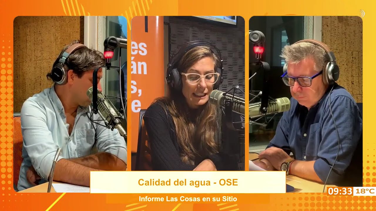 OSE - Calidad del agua: Informe de Las Cosas en su Sitio