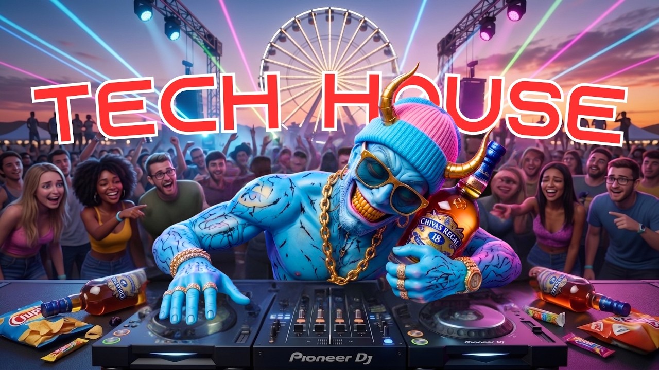 EXCLUSIVE TRACKS | Cyberpunk Tech House [2026] | Club Party DJ Mix