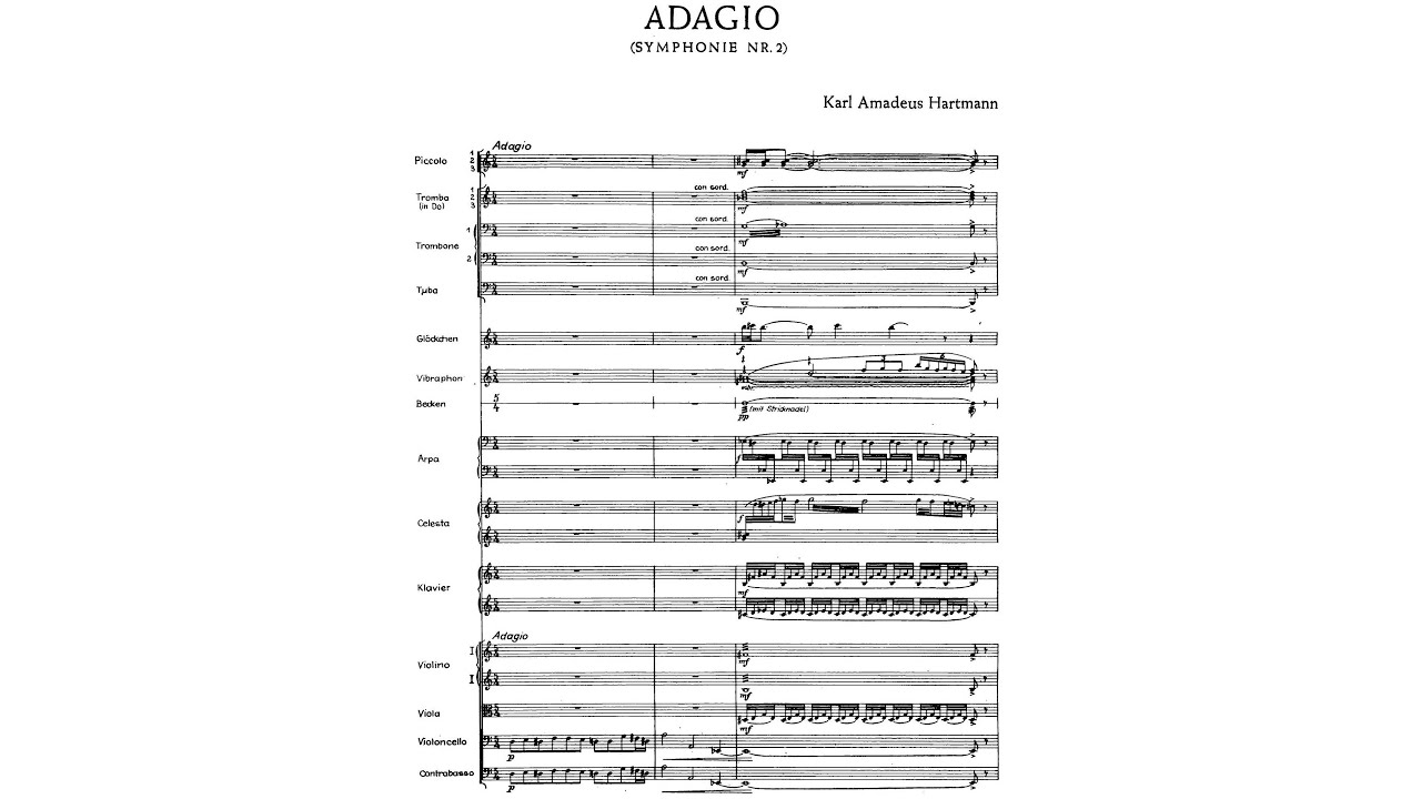 Karl Amadeus Hartmann - Symphony No. 2 'Adagio'